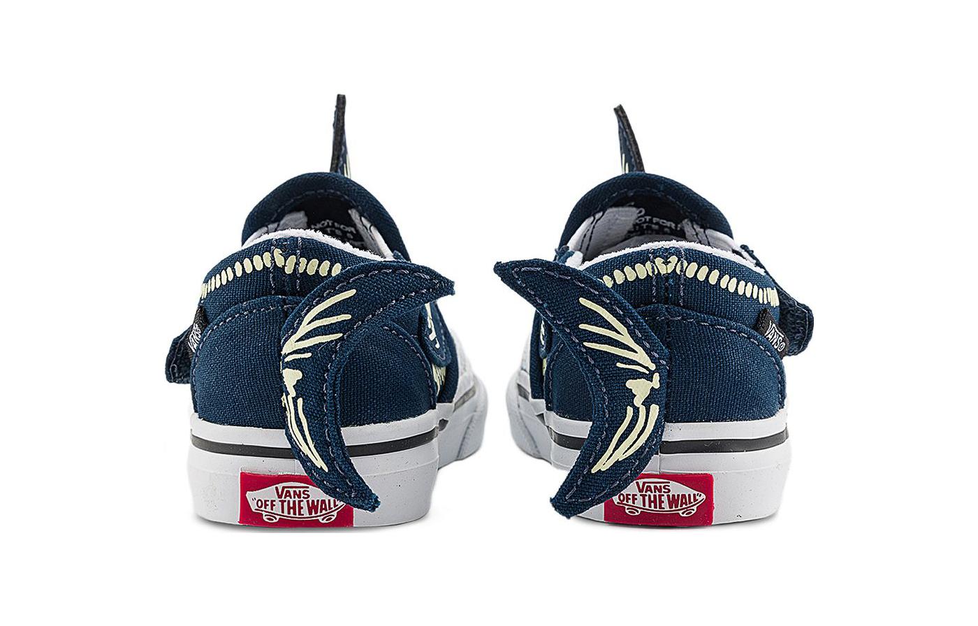 (TD) Vans Slip-On V 'Shark Glow' VN0A7Q4ZBER