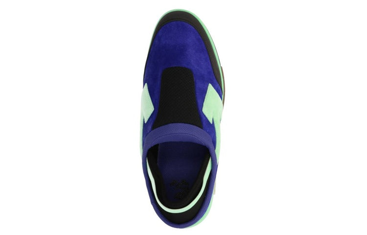 Off-White Out Of Office Mule Sneaker 'Purple Green' OMIA246F22LEA0013555