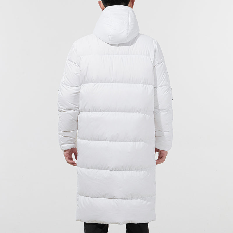 adidas Outdoor Athleisure Casual Sports hooded down Jacket White HC2634