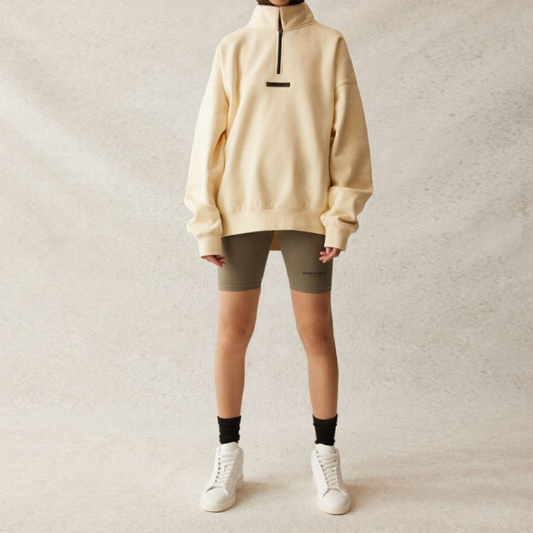 Fear of God Essentials SS21 Athletic Biker Short 'Taupe' FOG-SS21-570