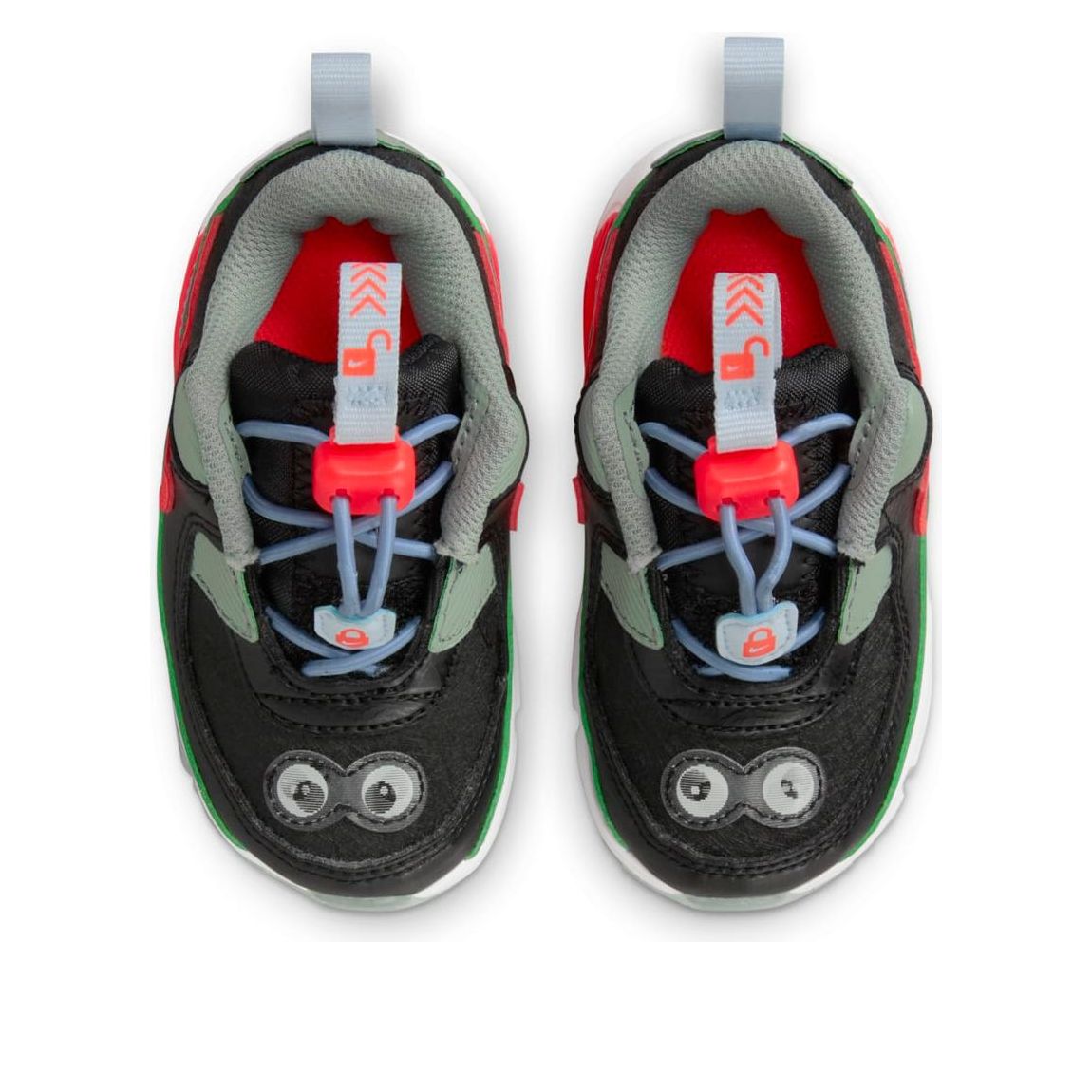 (TD) Nike Air Max 90 Toggle SE 'Black Green Bright Crimson' FB9116-001
