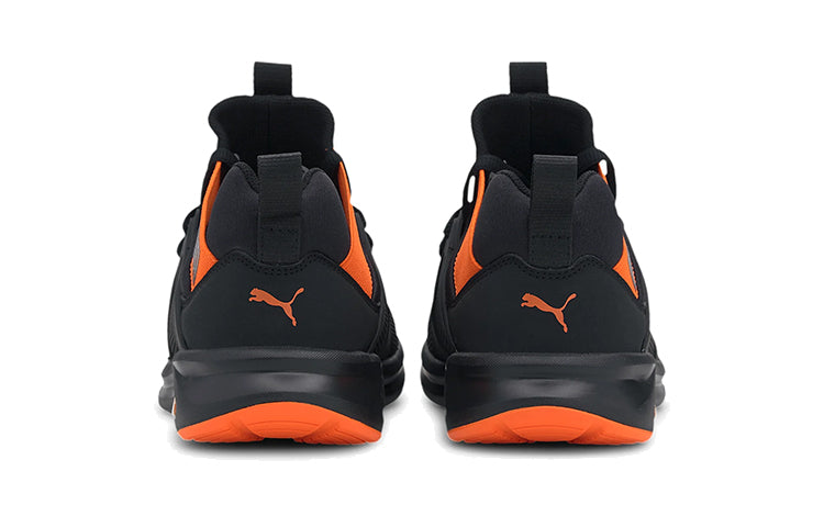 PUMA Enzo 2 Weave Running Shoe Black/Orange 193165-07