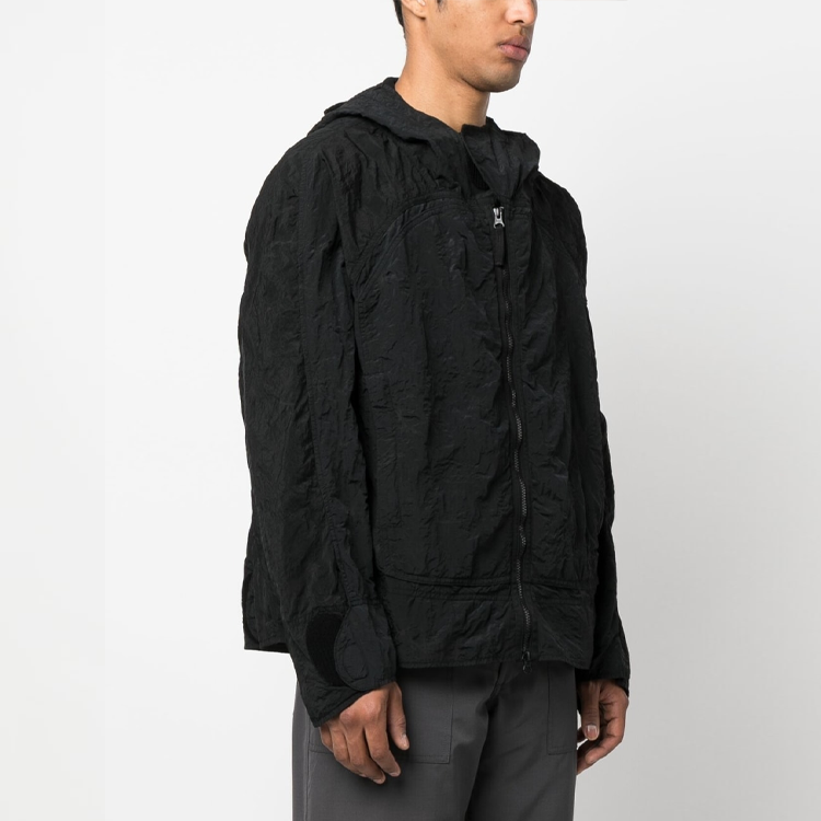 STONE ISLAND Shadow Project Zipped Hooded Jacket 'Black' 781940426-V2029