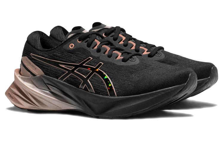 (WMNS) ASICS Novablast 3 Platinum 'Black Rose Gold' 1012B538-001