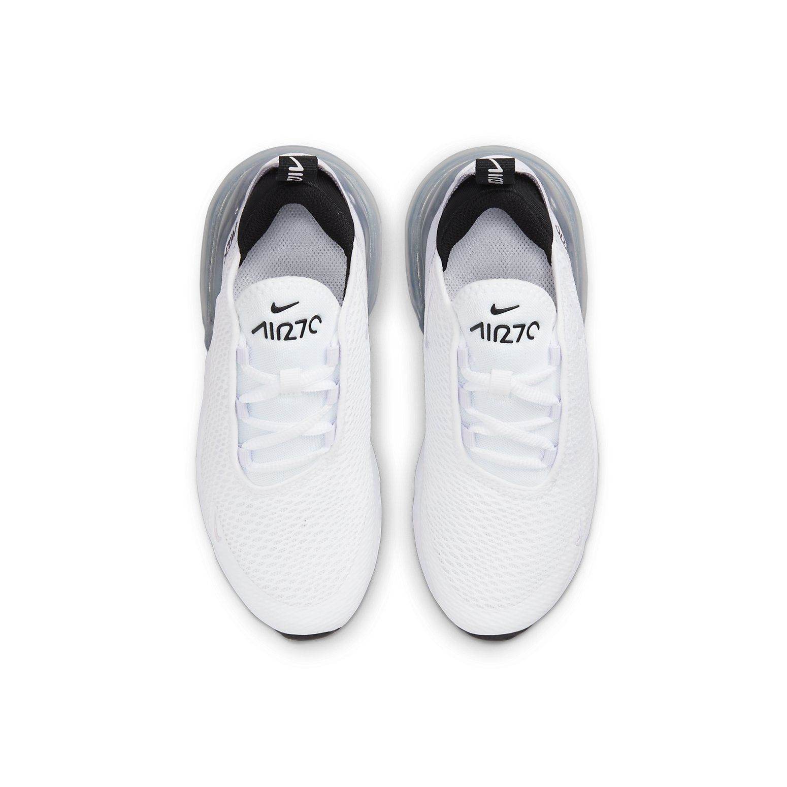 (PS) Nike Air Max 270 'White Metallic Silver' AO2372-159
