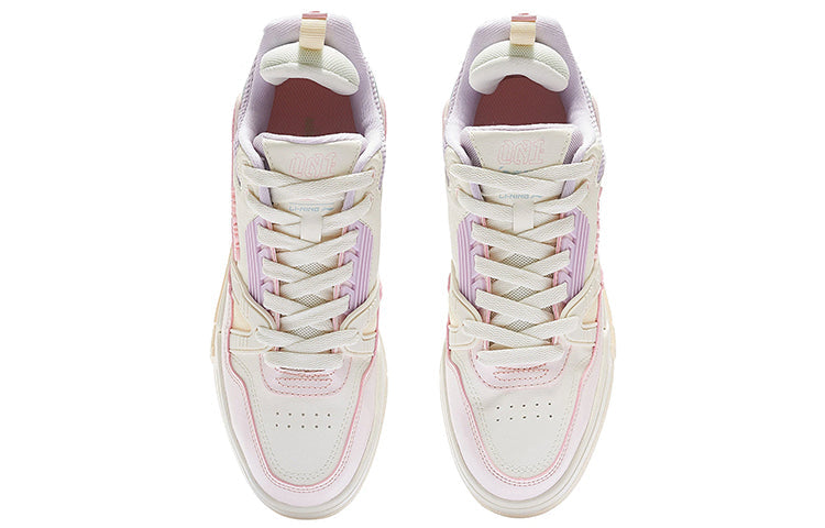 (WMNS) Li-Ning 001 BTC 'White Pink Purple' AGCS104-3