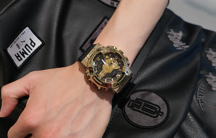 CASIO G-Shock Analog-Digital 'Black Gold' GM-110G-1A9