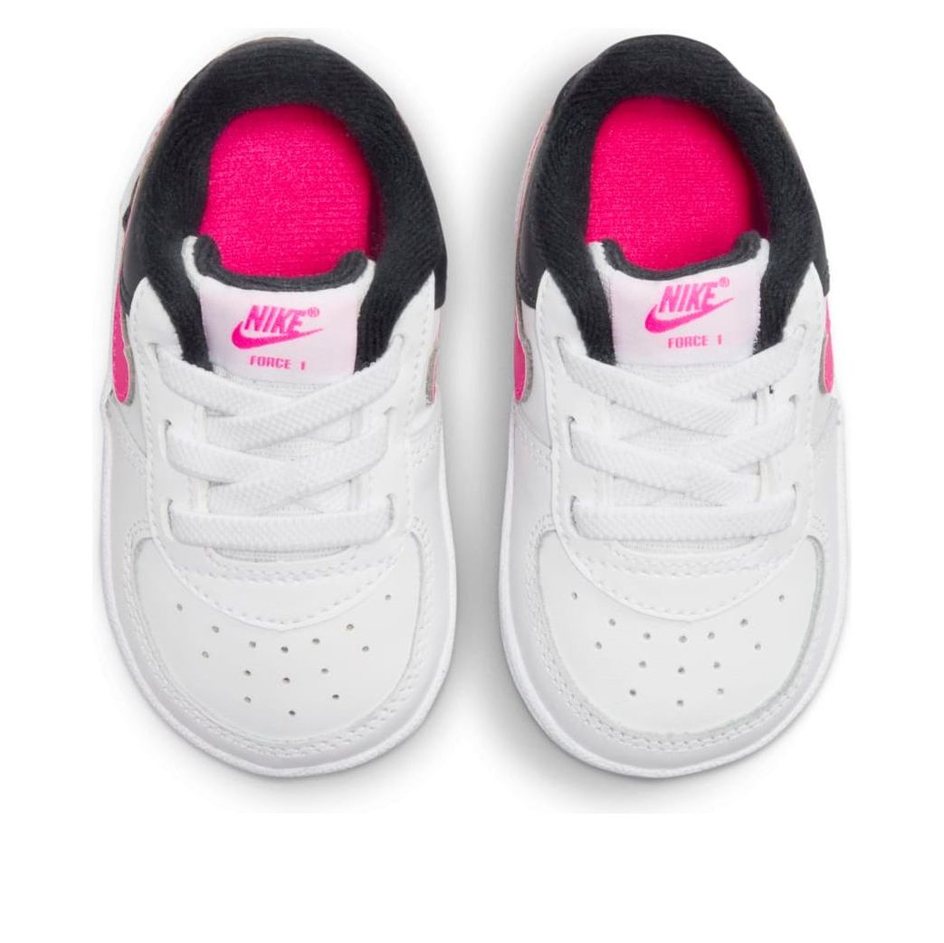 (TD) Nike Force 1 Crib 'White Fierce Pink' DQ0364-109