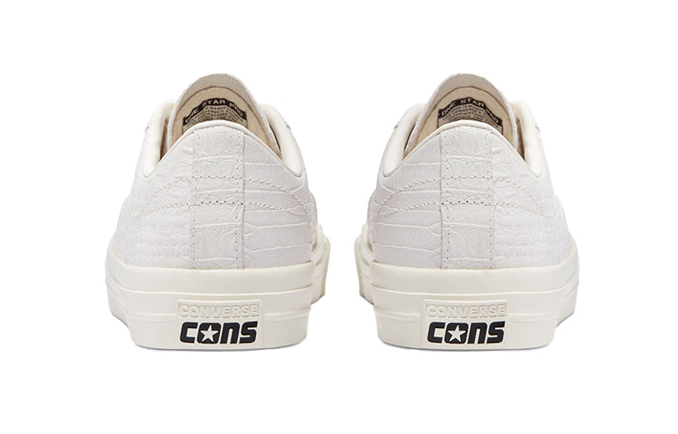 Converse One Star Pro Low 'Croc Emboss - Egret' 170707C