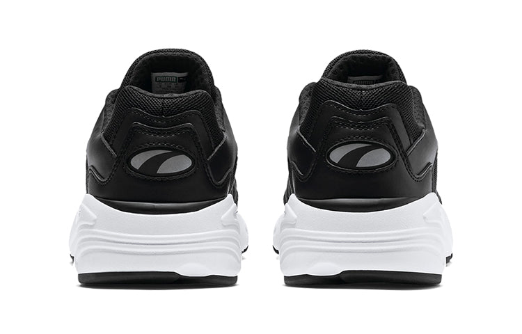 (GS) PUMA Cell Viper Low Top Running Shoes Black/White 369693-04