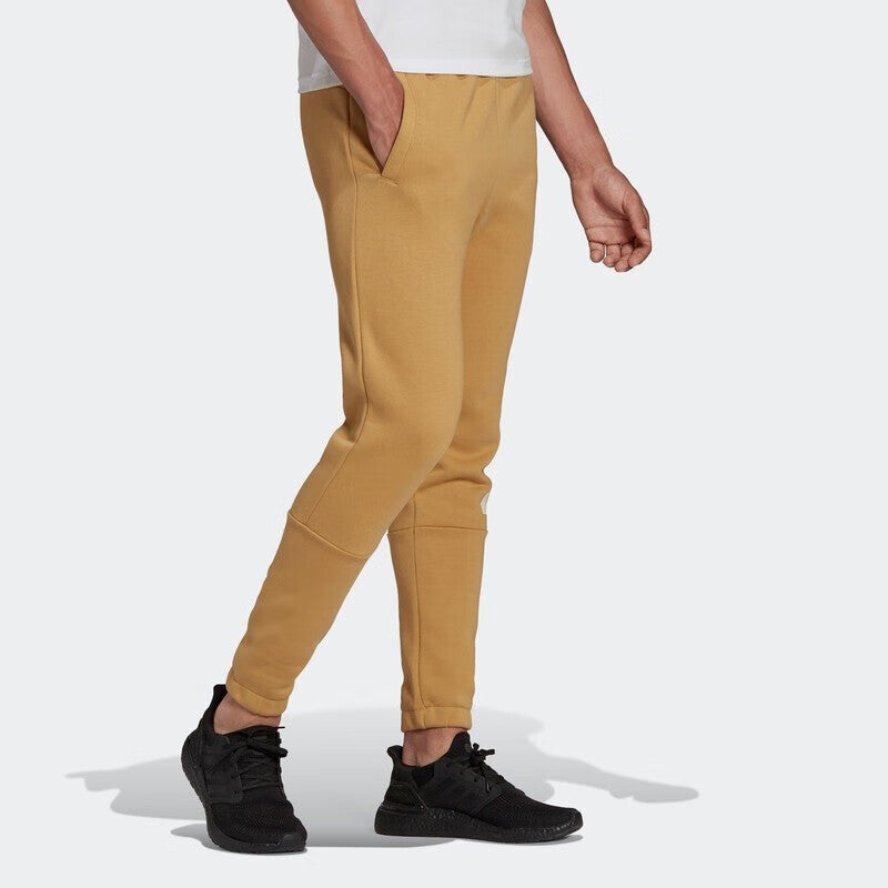 adidas Logo Printed Track Pants Asia Sizing 'Tan' HI1183