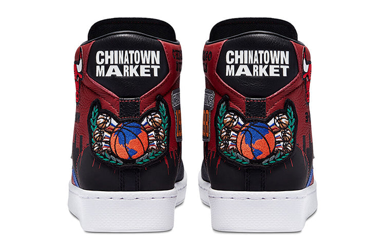 Converse Chinatown Market x Pro Leather High 'Bulls Championship Jacket' 171241C