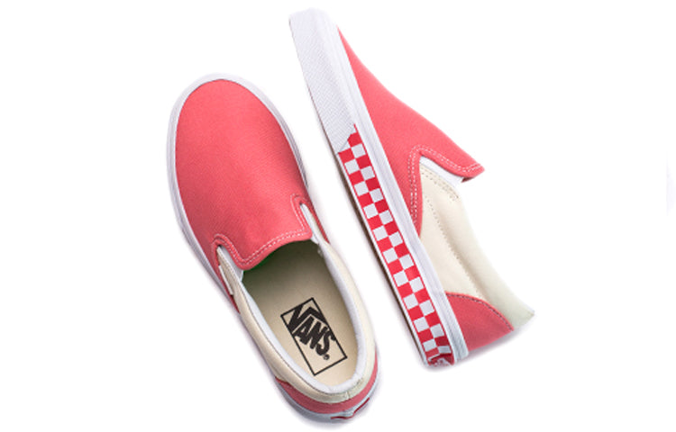 Vans Classic Slip-On 'Checker Sidewall - Spiced Coral' VN0A38F7QCI