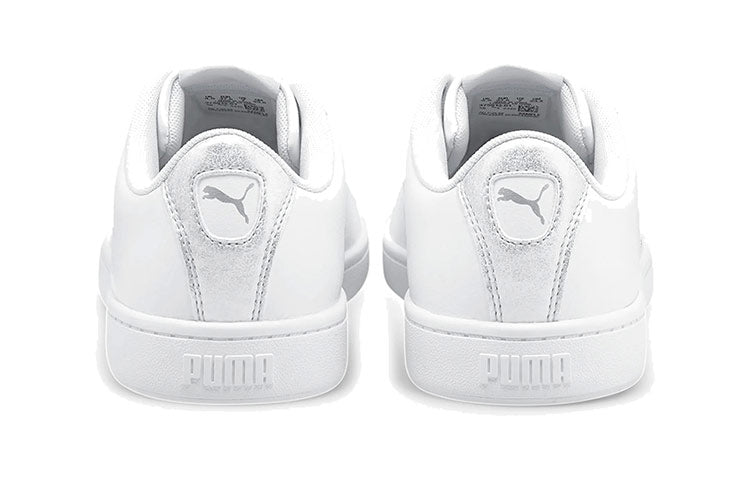 (WMNS) PUMA Vikky V2 Cat Metallic Shoes White 375913-01