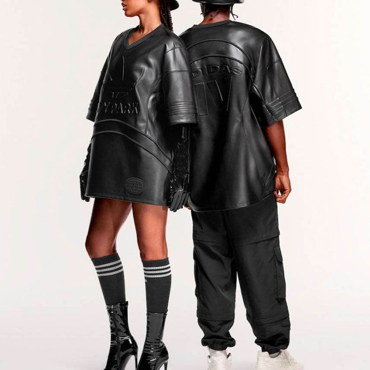 adidas x IVY PARK Short Sleeve Fashion Jersey 'Black' IT0260
