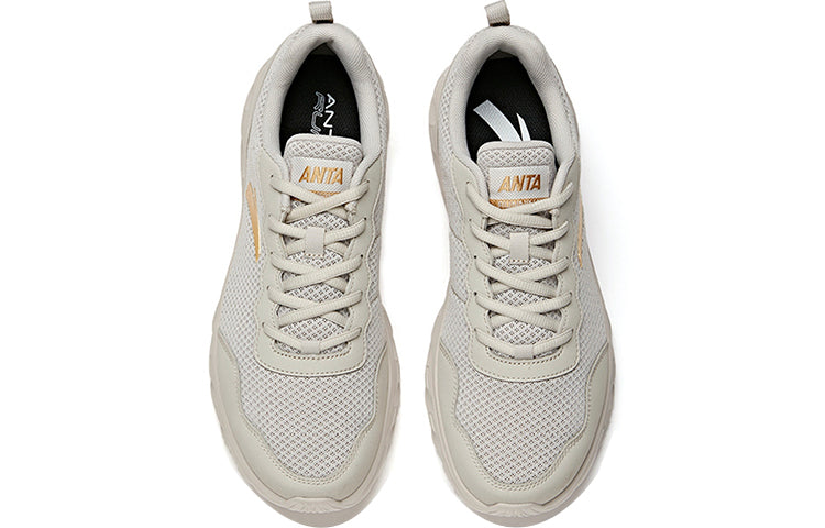 ANTA Running Series Sneakers 'Grey Yellow' 912115578-2