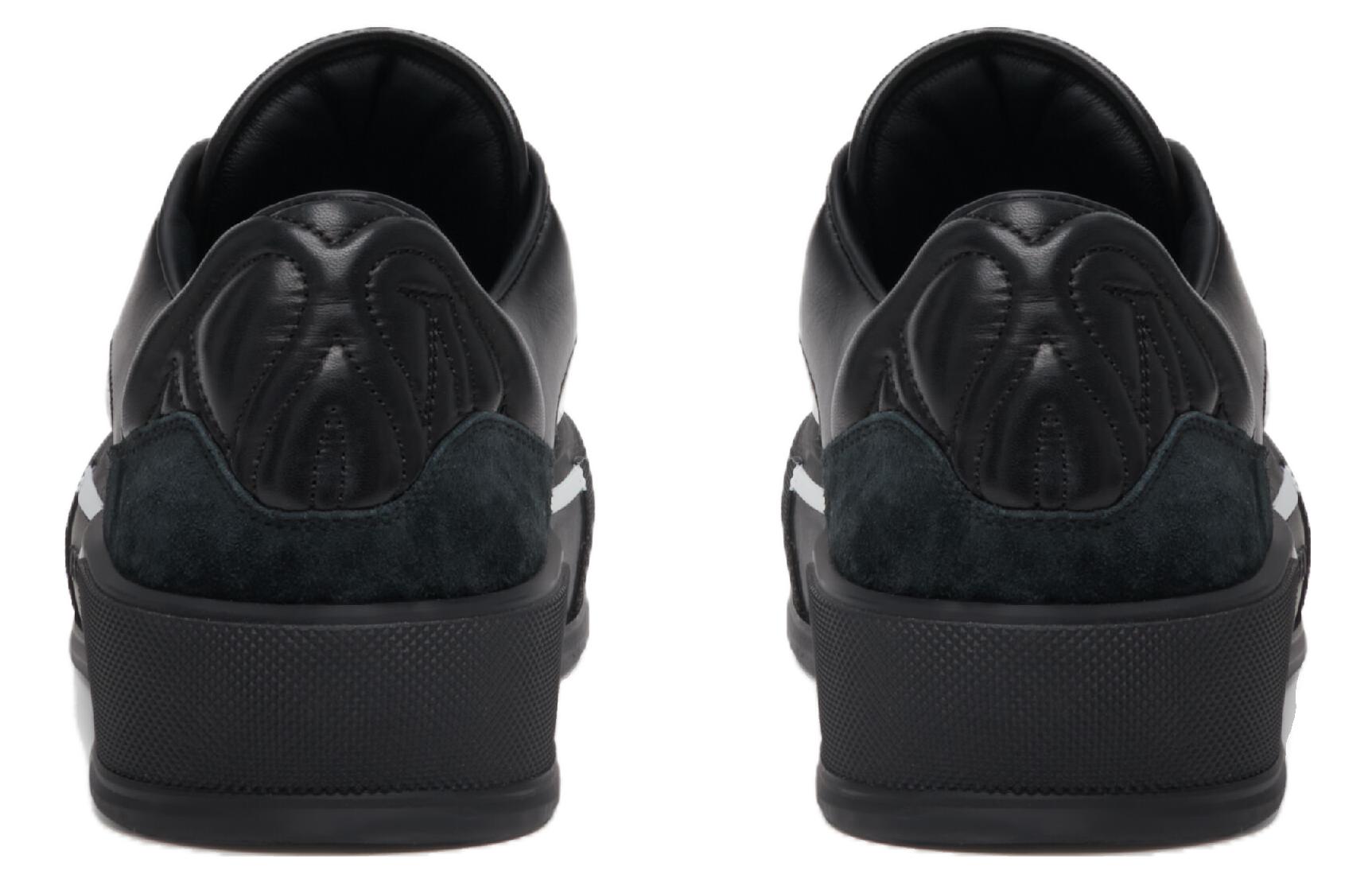 Alexander McQueen Skate Deck Plimsoll Shoes 'Black White' 777241W4SS31070