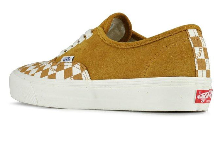 Vans Vault OG Authentic LX Checkerboard Yellow/White VN0A45JJVQB1