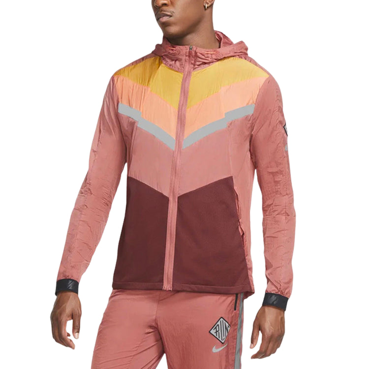 Nike Casual Sports hooded Storm Jacket Red CU5739-652