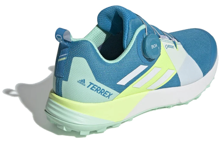(WMNS) adidas Terrex Two Boa Gore-tex Trail Running 'Blue Green' F97638