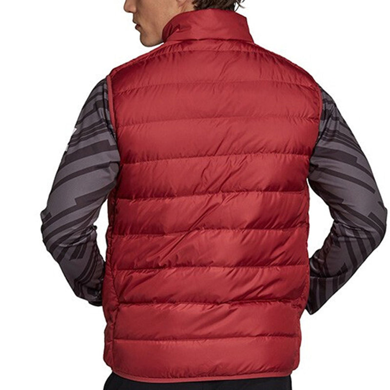 adidas Ess Down Vest Sleeveless Down Vest Men's Red GH4585