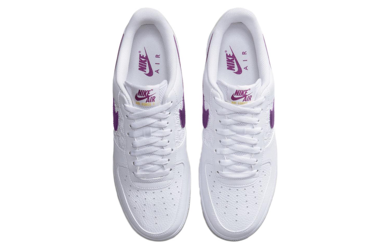 Nike Air Force 1 '07 'Embossed Hoops - Lakers' FJ4209-100