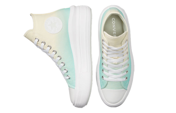 (WMNS) Converse Chuck Taylor All Star Move High 'Ombre - Light Dew' 572898C