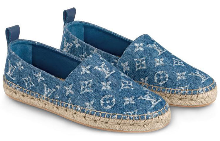 (WMNS) LOUIS VUITTON Starboard Shoes 'Denim Monogram' 1A7RIA