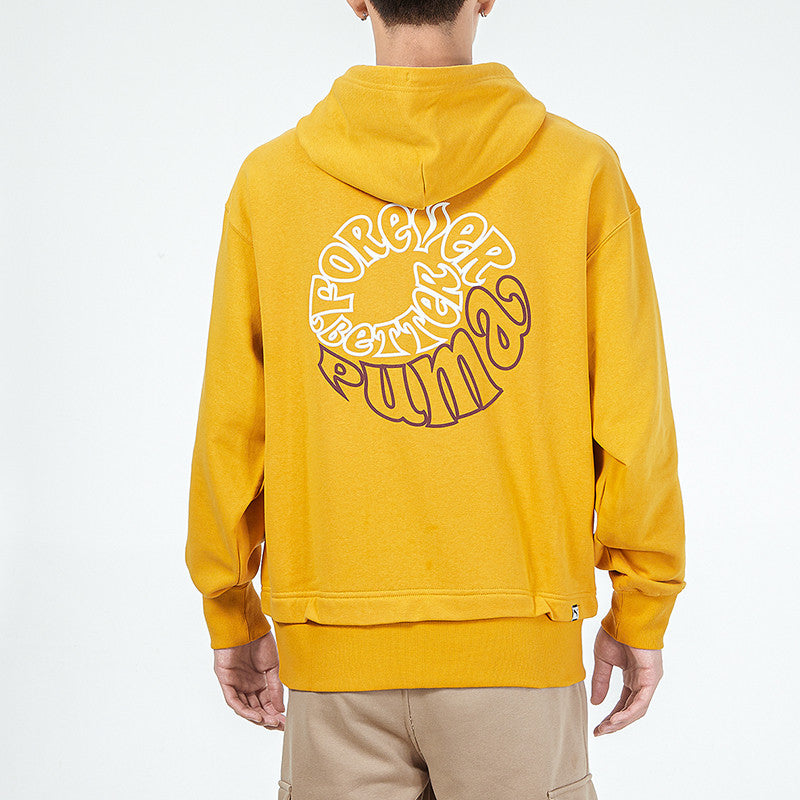PUMA Back Logo Printing Sports Yellow 533038-37