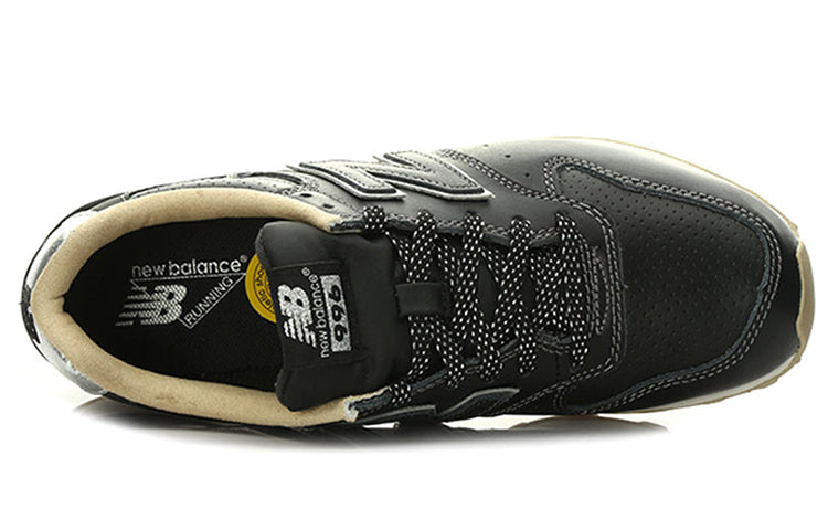 (WMNS) New Balance 996 Series Sneakers Black/White/Brown WR996EBL