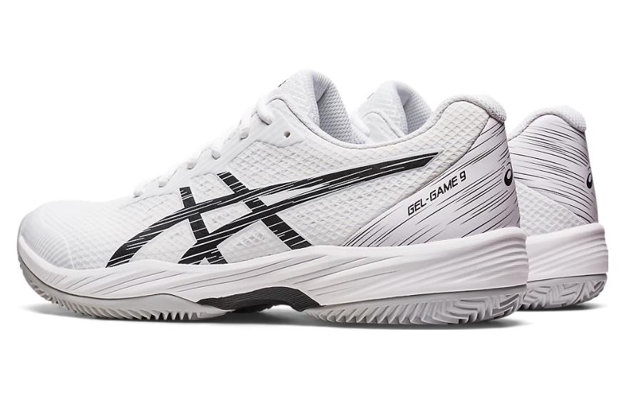ASICS Gel Game 9 Clay OC 'White Black' 1041A358-100