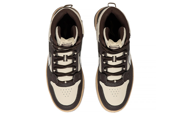 Li-Ning San Yuan High 3M 'Brown Khaki' AGCS241-4