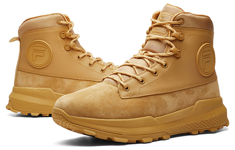 FILA Trooper 1S Outdoor Fleece Lined High Top Outdoor Yellow A12M044701FHY