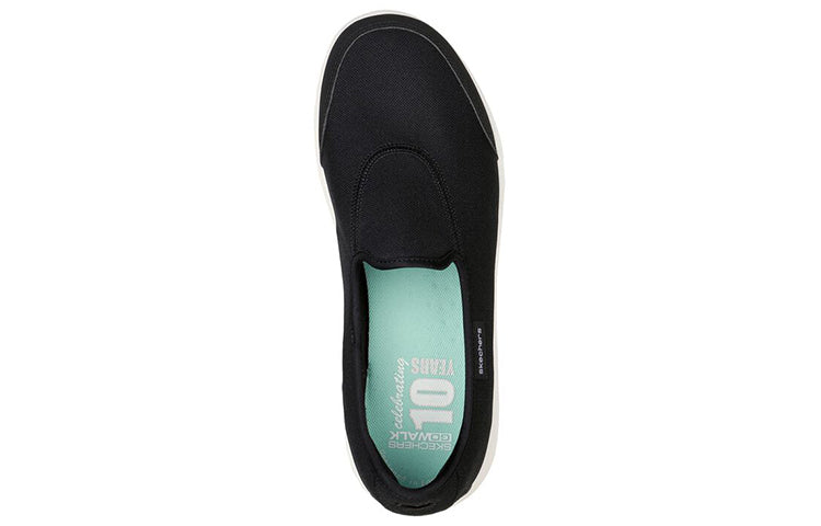 (WMNS) Skechers Go Walk Classic 'Ideal Sunset - Black White' 124464-BKW