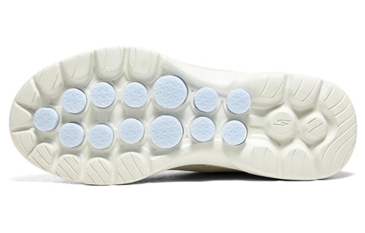 (WMNS) Skechers GoWalk 6 'White Blue' 124623-NTLB