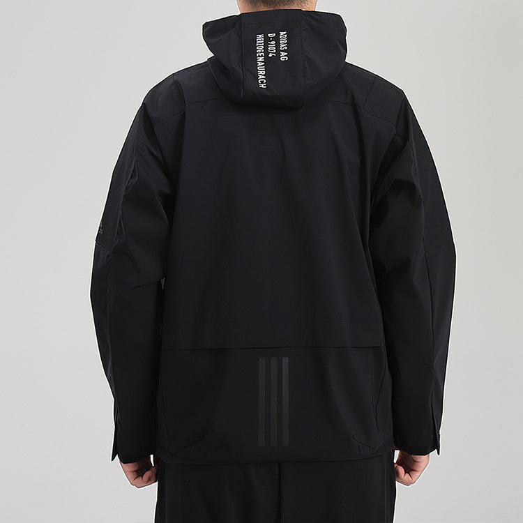 adidas Sports Training Hooded Jacket Black FT6633