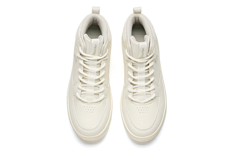 (WMNS) ANTA Life Series Sneakers High 'White' 922118026-1