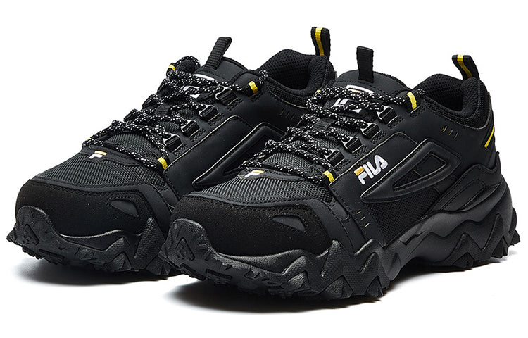 FILA Oakmont Low Top Clunky Sneaker Black/Yellow F12M011115FBK
