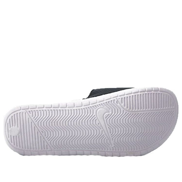 Nike benassi JDI White Athleisure Casual Sports Shoe Black White 312618-019