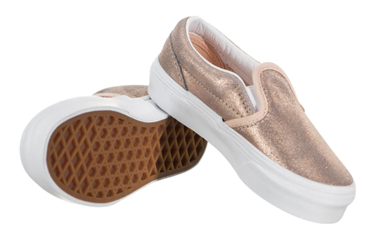 Vans Classic Slip-On Casual Skateboarding Shoes Big Boys Pink VN0A4BUTT61