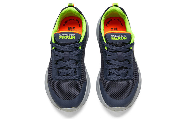(GS) Skechers Go Run 400 V2 Omega Shoes 'Navy Grey' 405100L-NVLM
