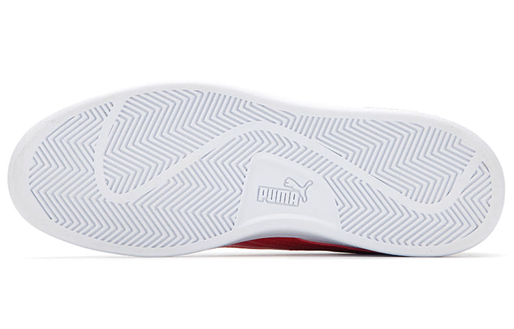 PUMA Smash V2 'Me Happy - White Red' 386396-01