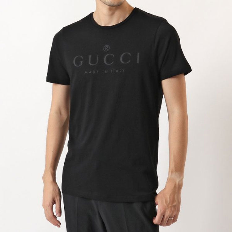Gucci Logo T-shirt 'Black' 441685-X3A80-1000