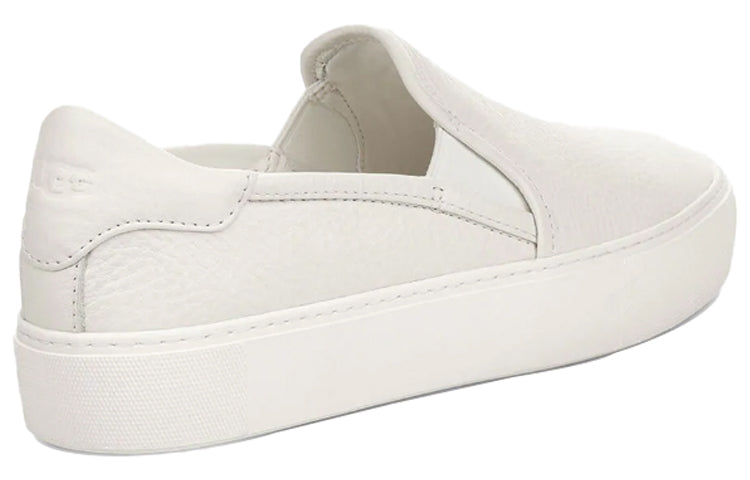 (WMNS) UGG Ansley Bow Glimmer White Shoe 1105712-WHT