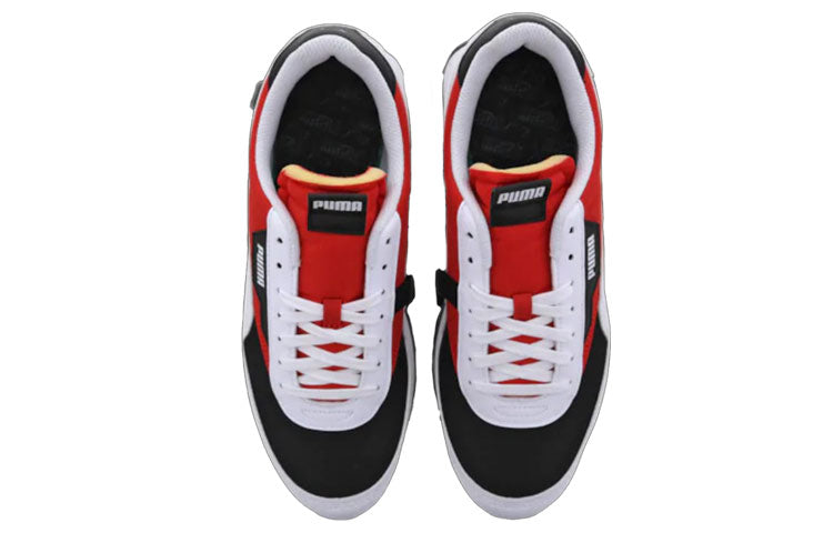 PUMA Future Rider Running Shoes White/Red/Black 375248-01