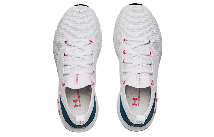 (WMNS) Under Armour HOVR Phantom 2 IntelliKnit 'White Deep Sea' 3024155-108