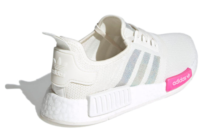 (GS) adidas NMD_R1 J 'White Screaming Pink' FZ0916