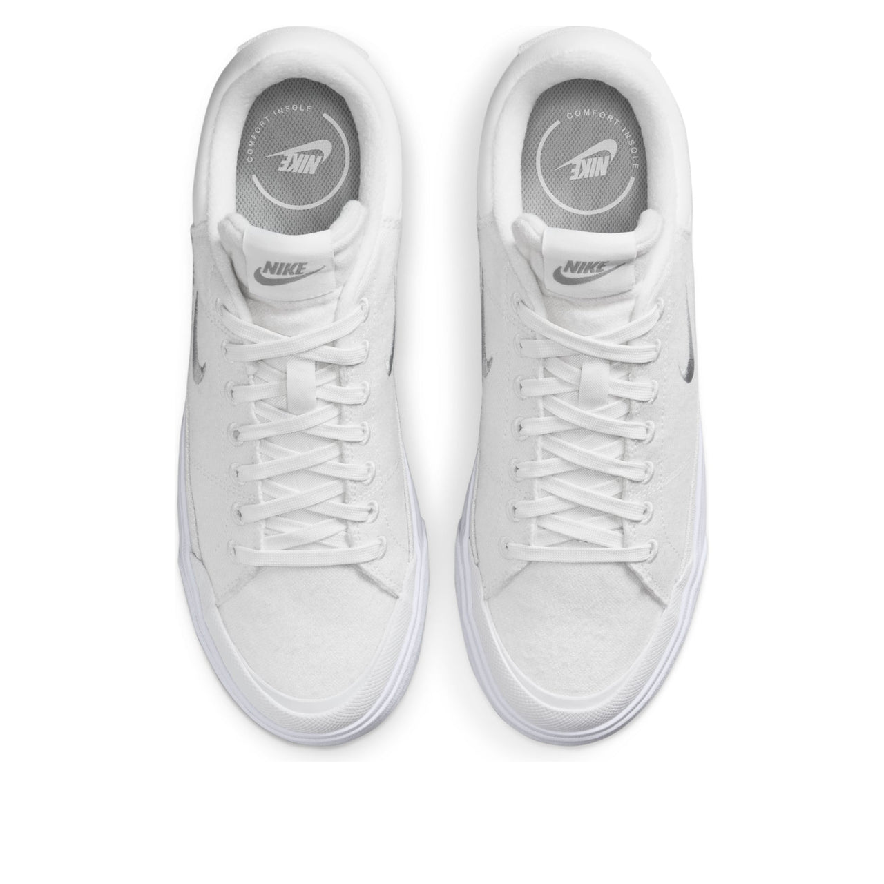 (WMNS) Nike Court Legacy Lift 'Summit White Grey' FZ2606-100