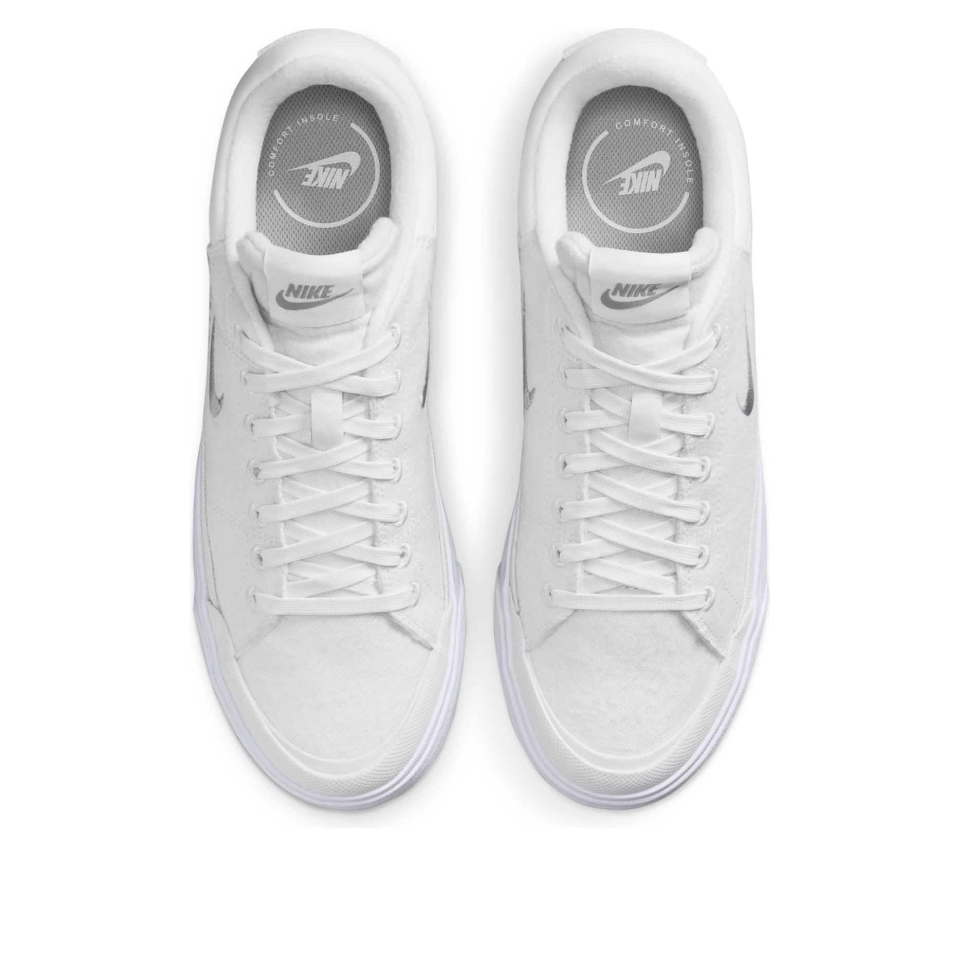(WMNS) Nike Court Legacy Lift 'Summit White Grey' FZ2606-100