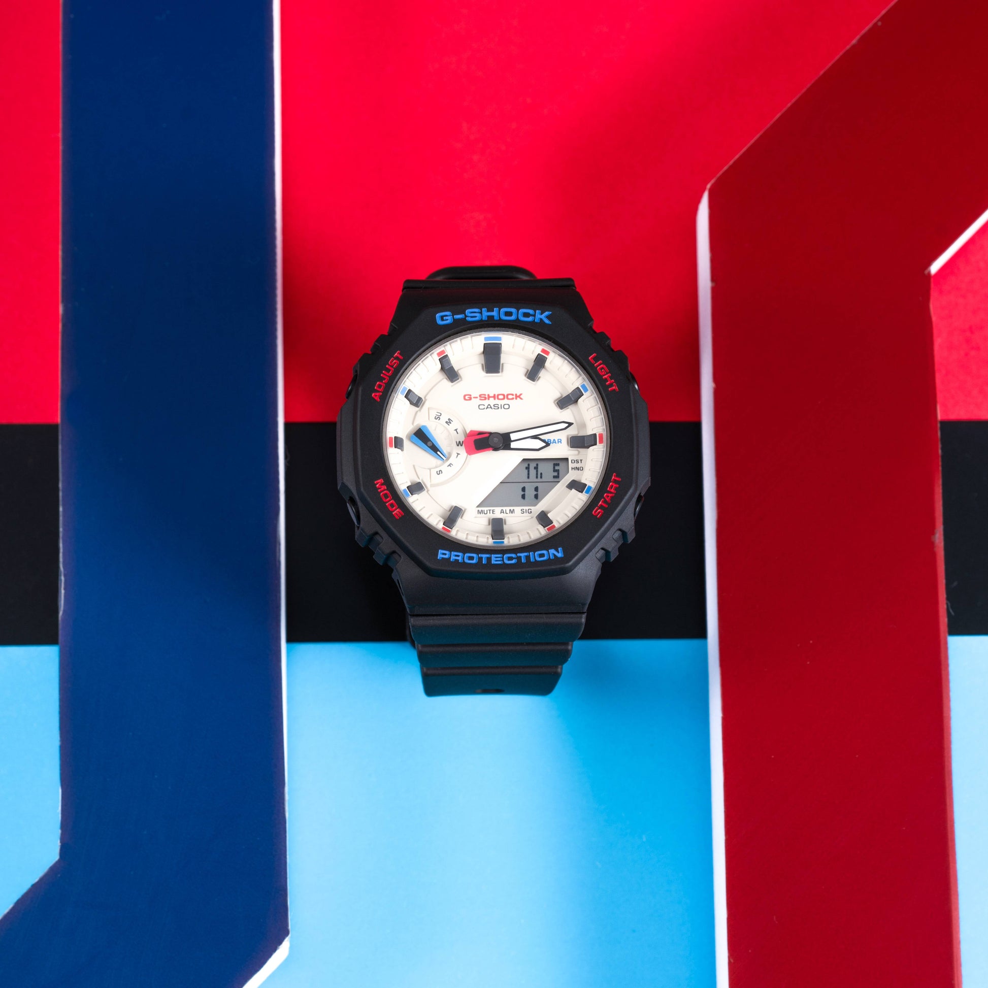 CASIO G-Shock Analog-Digital 'Black' GMA-S2100WT-1APR